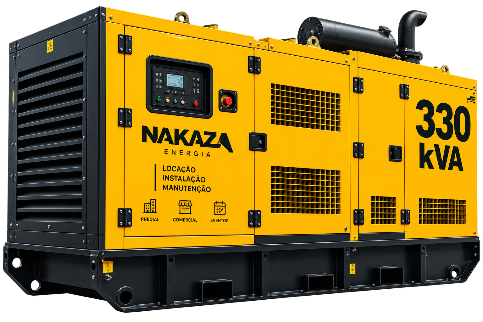 Gerador NAKAZA Energia 330 kVA