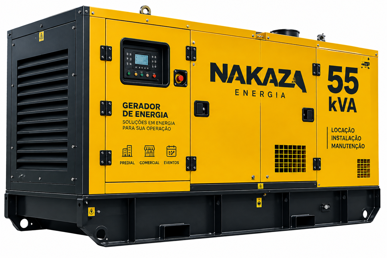 Gerador NAKAZA Energia 55 kVA